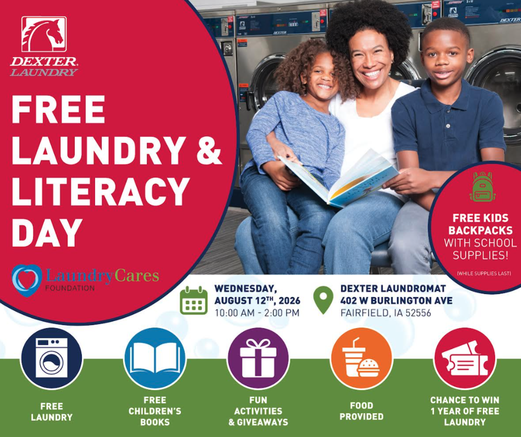 Free Laundry & Literacy Day