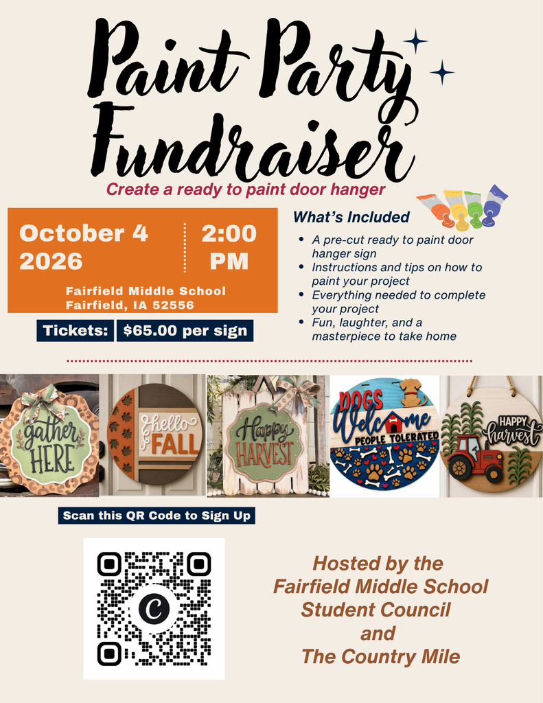 FMS Paint Party Fundraiser