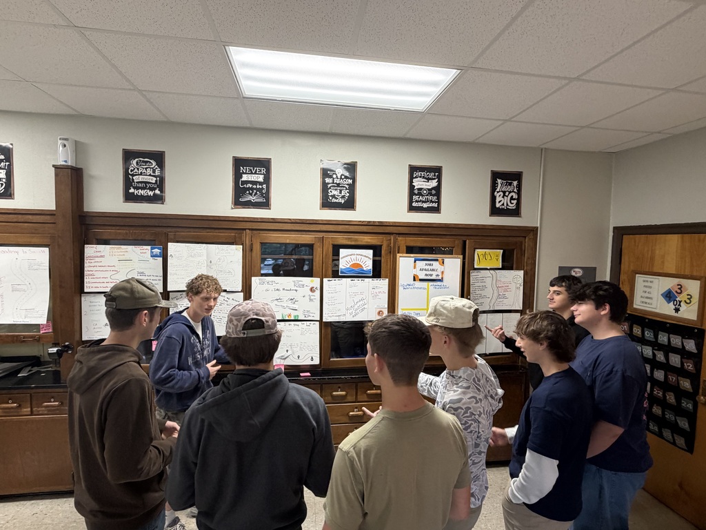 Students in a classroom
