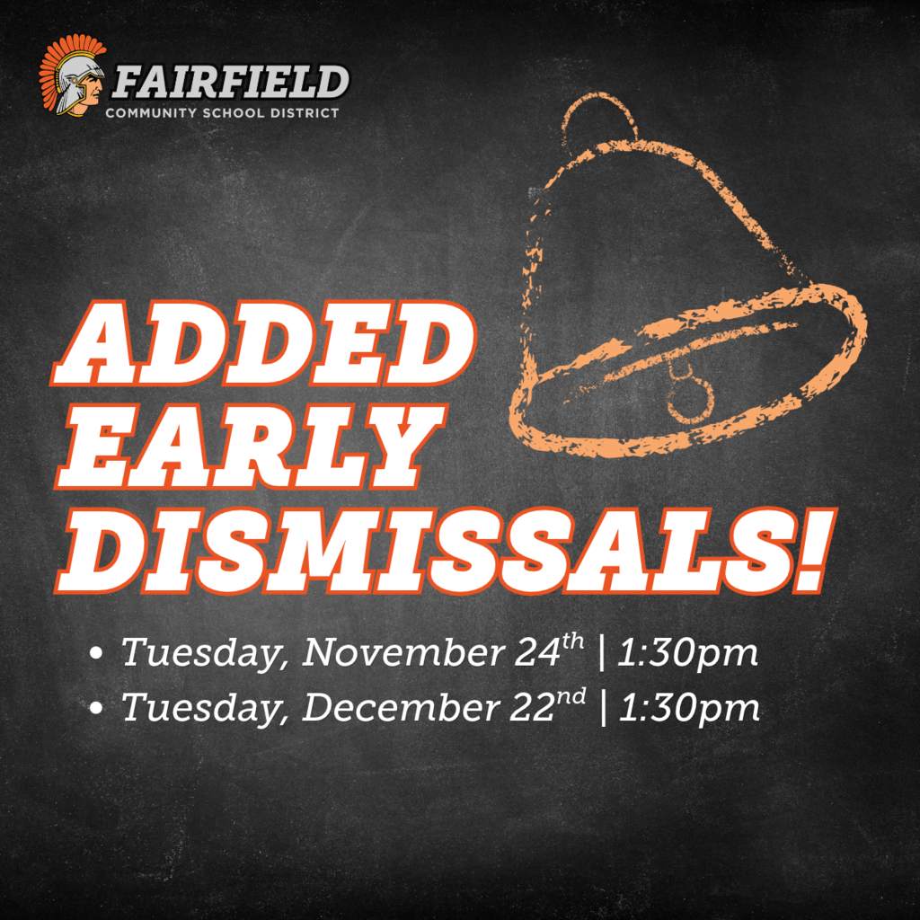 Added Early Dismissals 