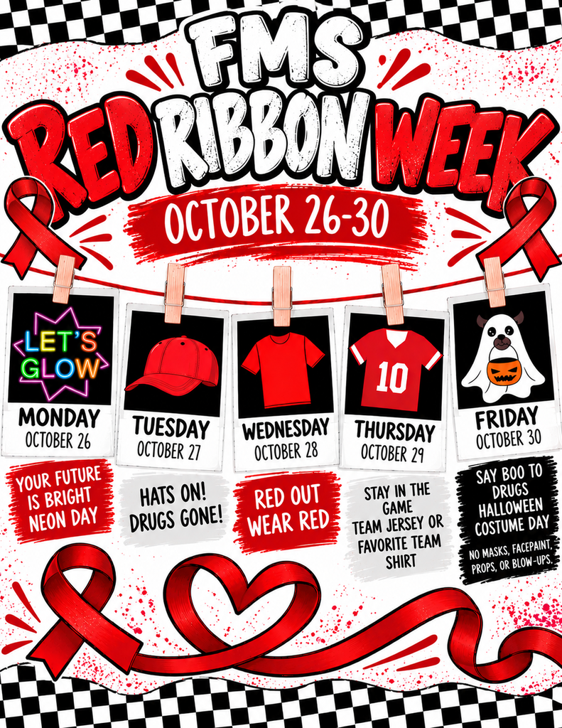 FMS Red Ribbon Week Dress Up Days