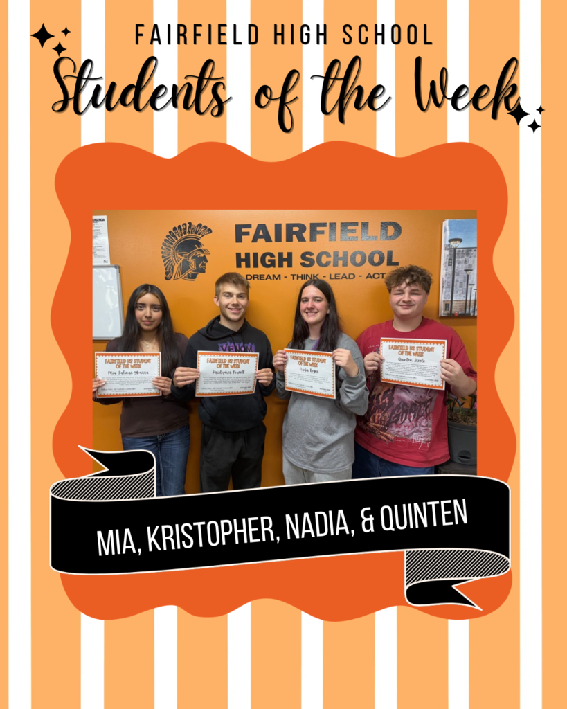 Students Of The Week