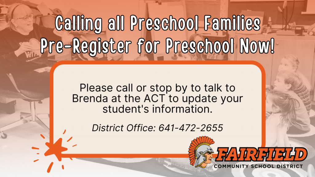 Preschool Pre-registration