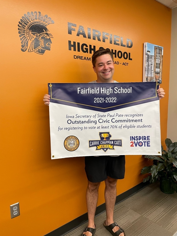 Congratulations Mr. Engle and FHS!