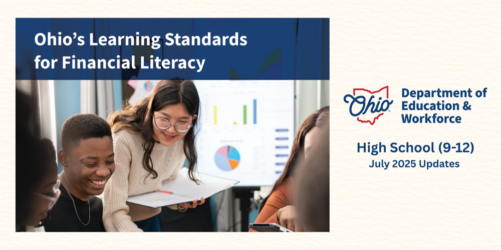 ODEW released updated financial literacy standards in July 2025