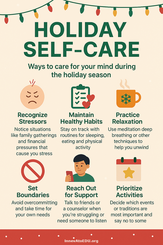 Holiday Self-Care: Ways to care for your mind during the holiday season