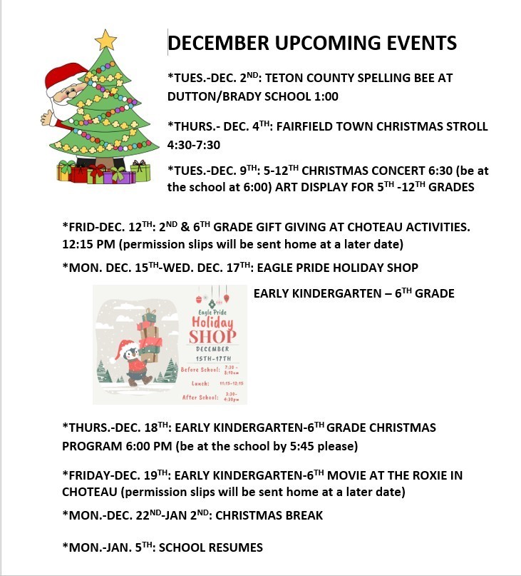 DEC EVENTS