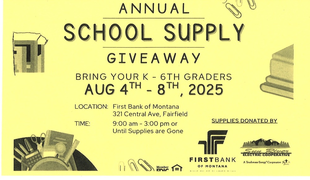 Bank School Supplies