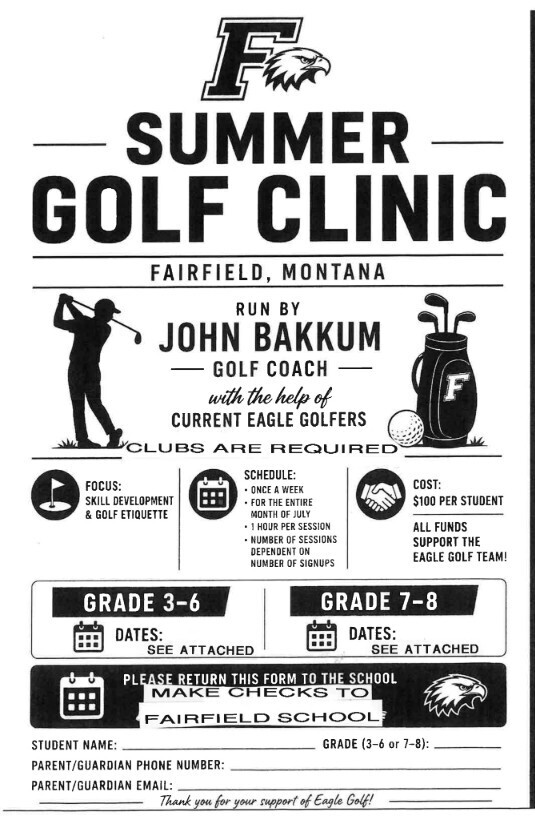SUMMER GOLF CAMP