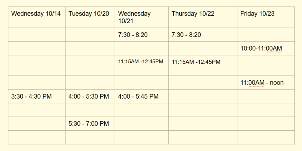 Book Fair Signup 2026
