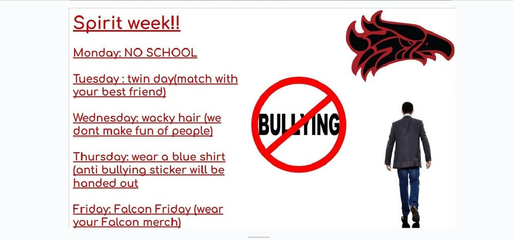 Anti-bully spirit week