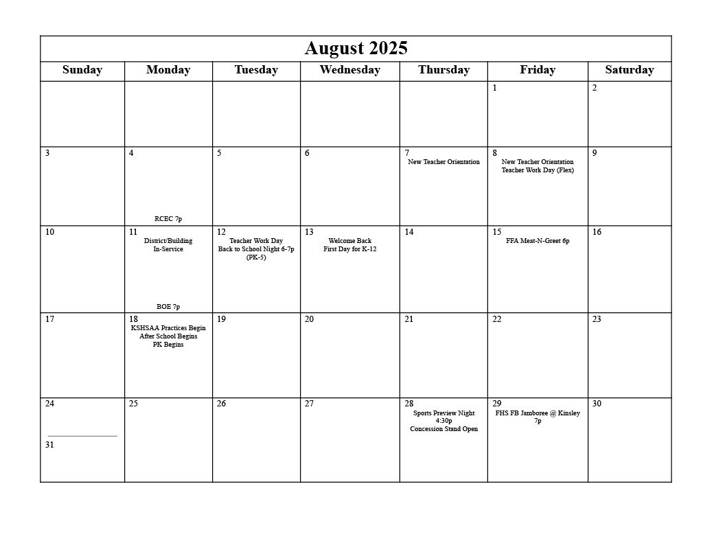 calendar