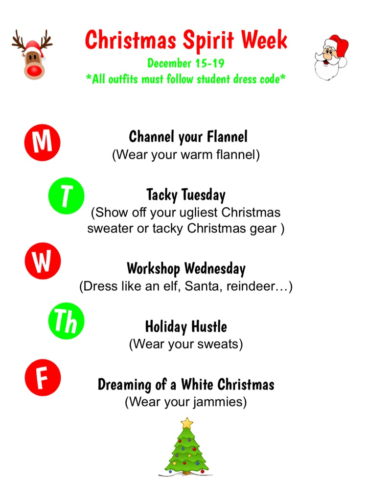 Christmas Spirit Week