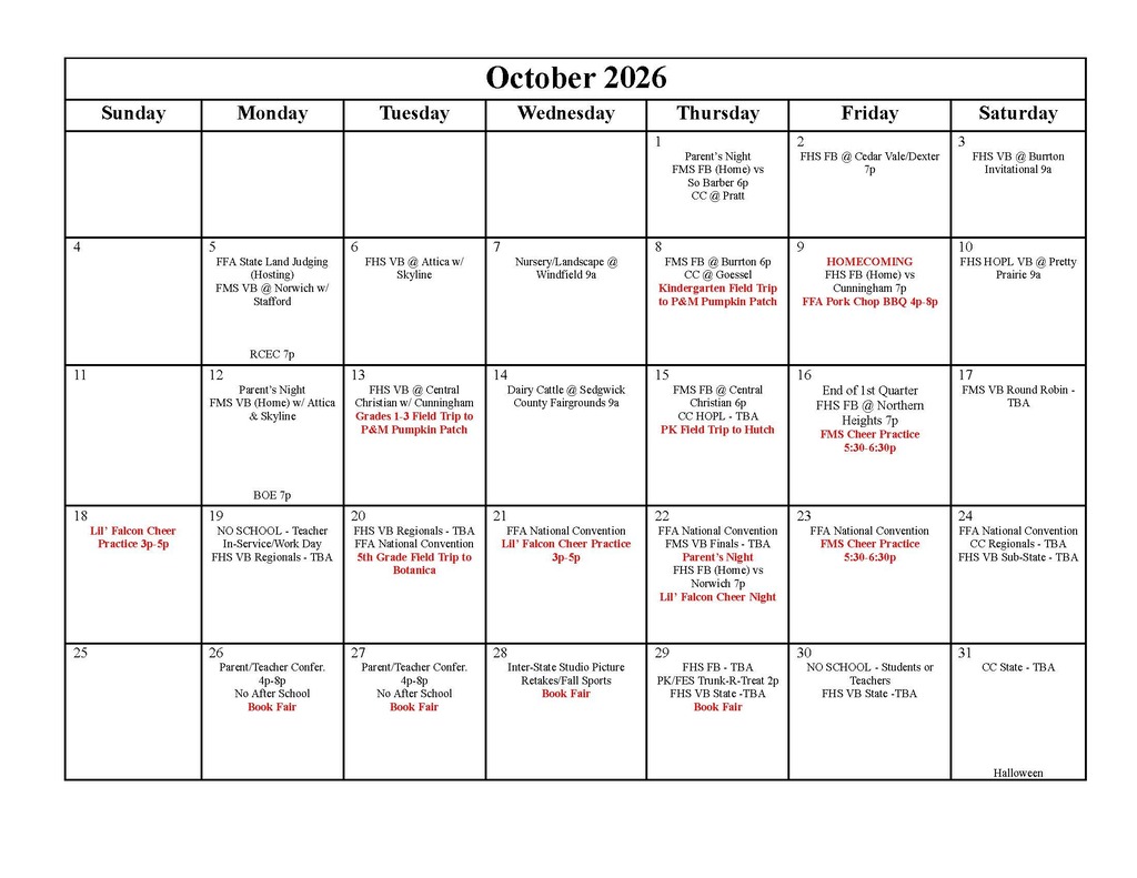 Calendar