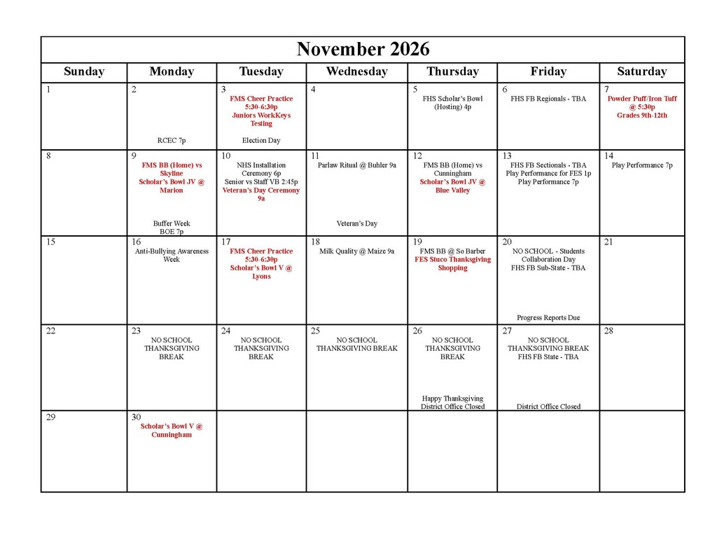 November