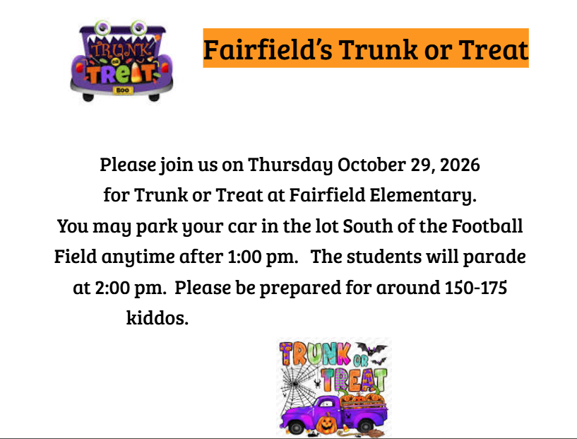 Trunk or Treat