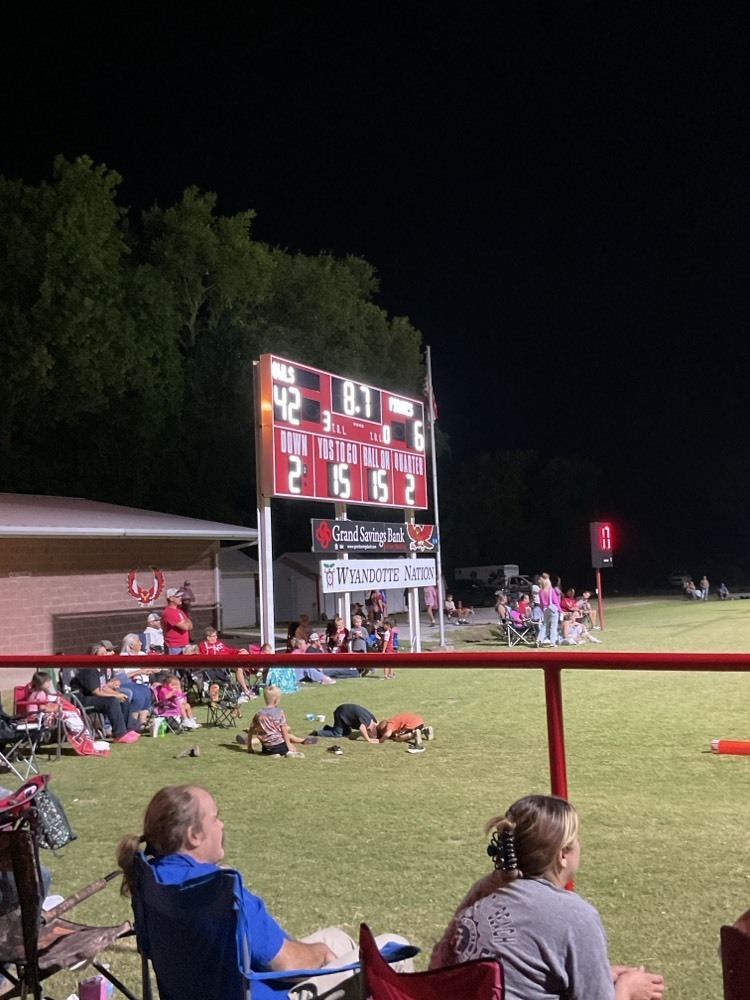 halftime score.Go Owls!!!