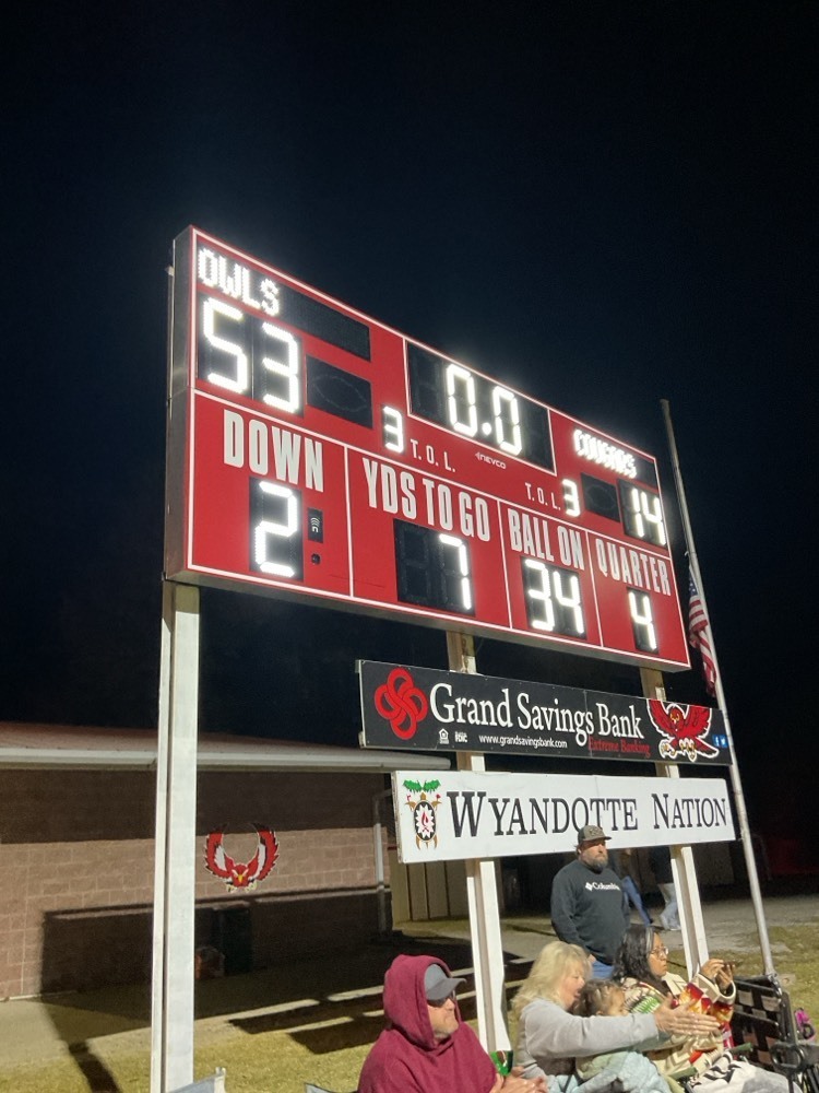 Final score!!! Go Big Redd❤️🤍