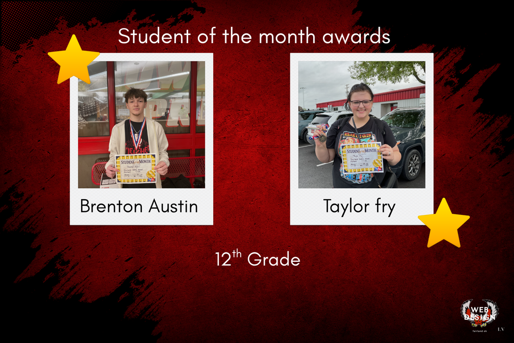 Student of the month!