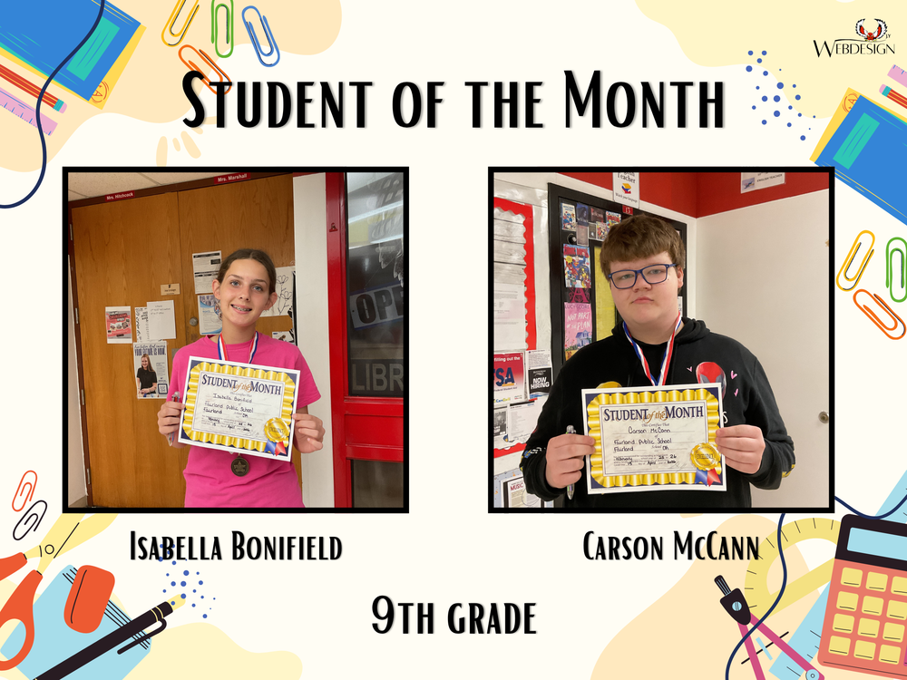 Student of the Month!