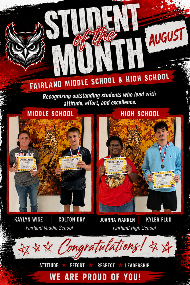 Student of the month
