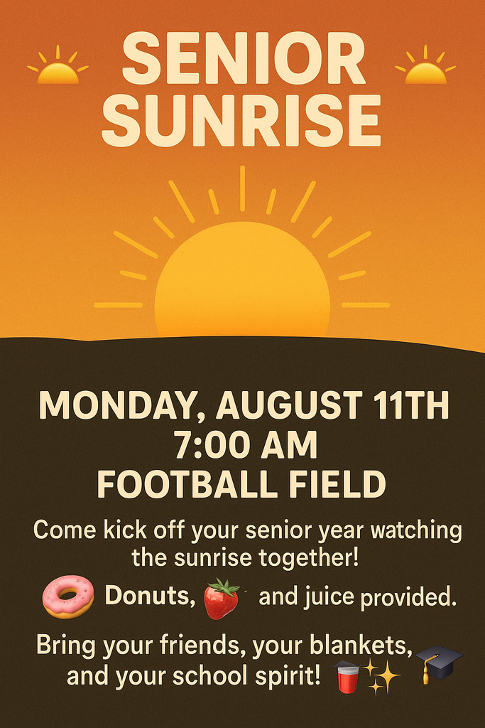 Senior Sunrise!!