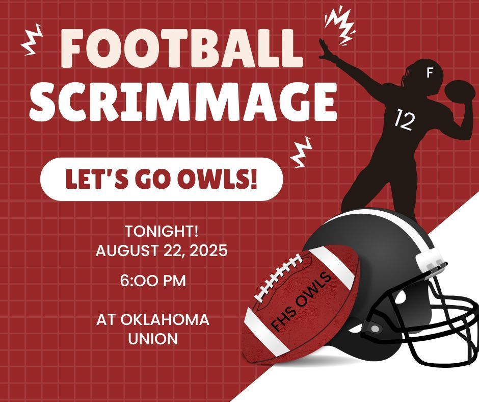 Football Scrimmage OK Union