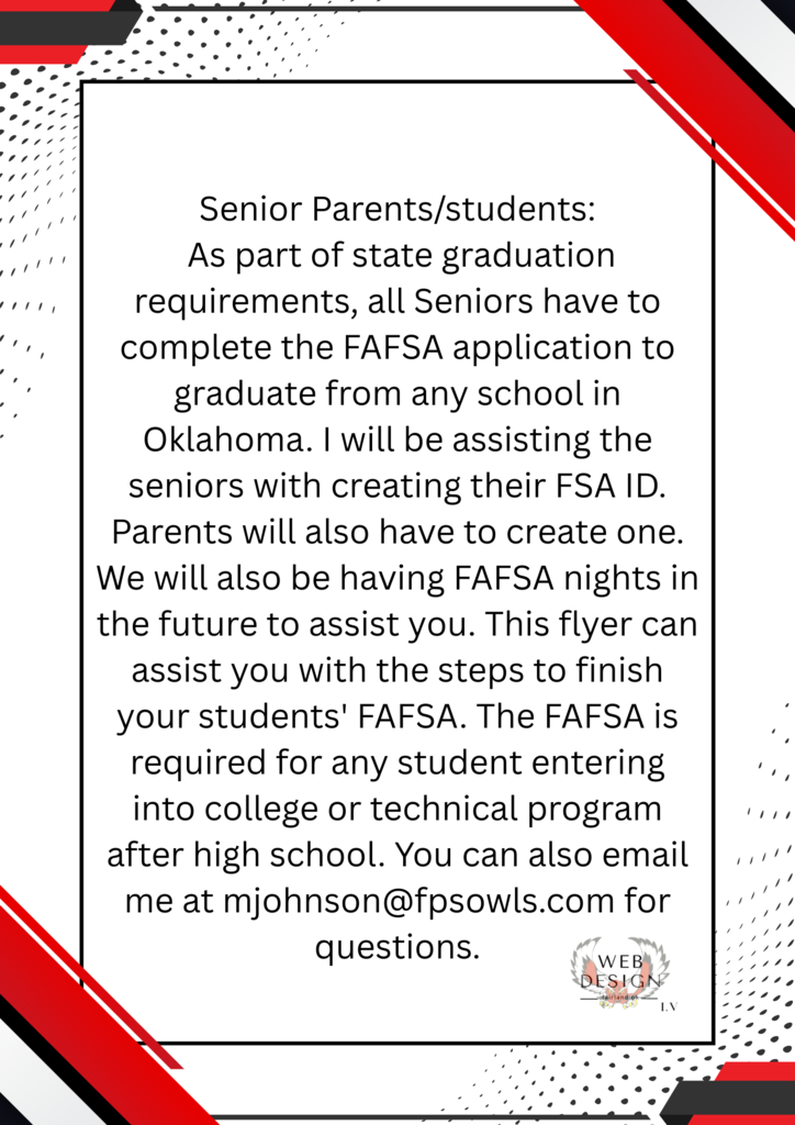 All seniors please read this 