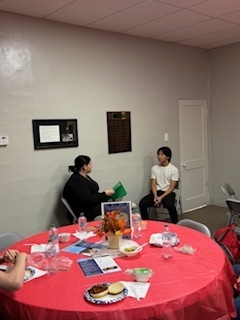 The 1st career cafe of the year.  Thank you to Mrs. Kreutz and Mrs. White for talking to the students about interviewing skills and the Fairland/Tech students who presented good and bad interviews to the students.  Thank you to the Methodist church for hosting and feeding the student and  to the students who attended for being courteous and engaged!  