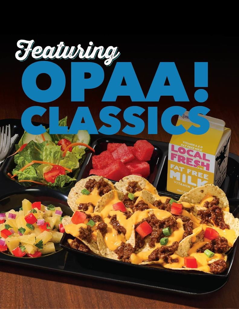 Here we have some of our Opaa! Classics: