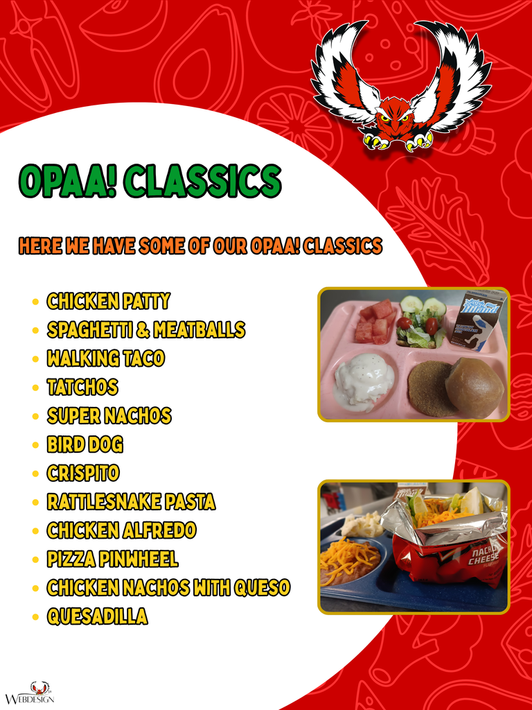 Here we have some of our Opaa! Classics: