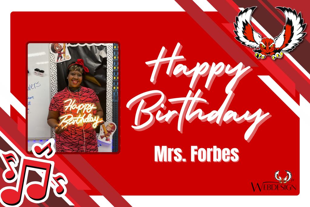 Happy Birthday Mrs. Forbes!