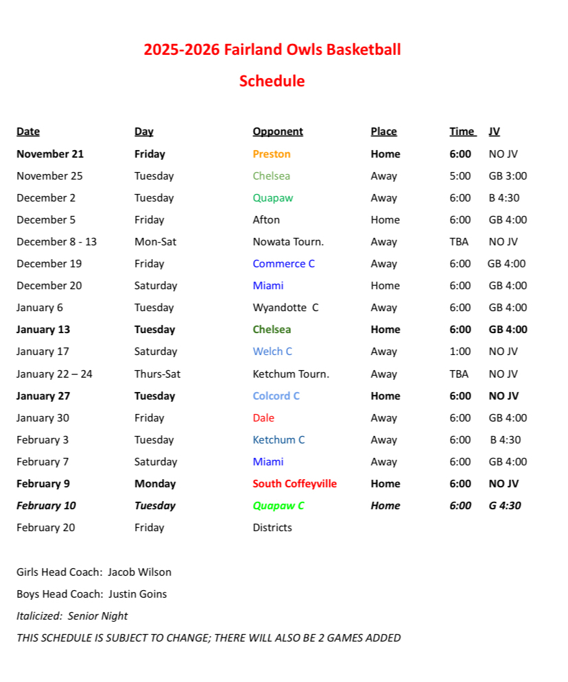 HS-JV Basketball 2025-2026