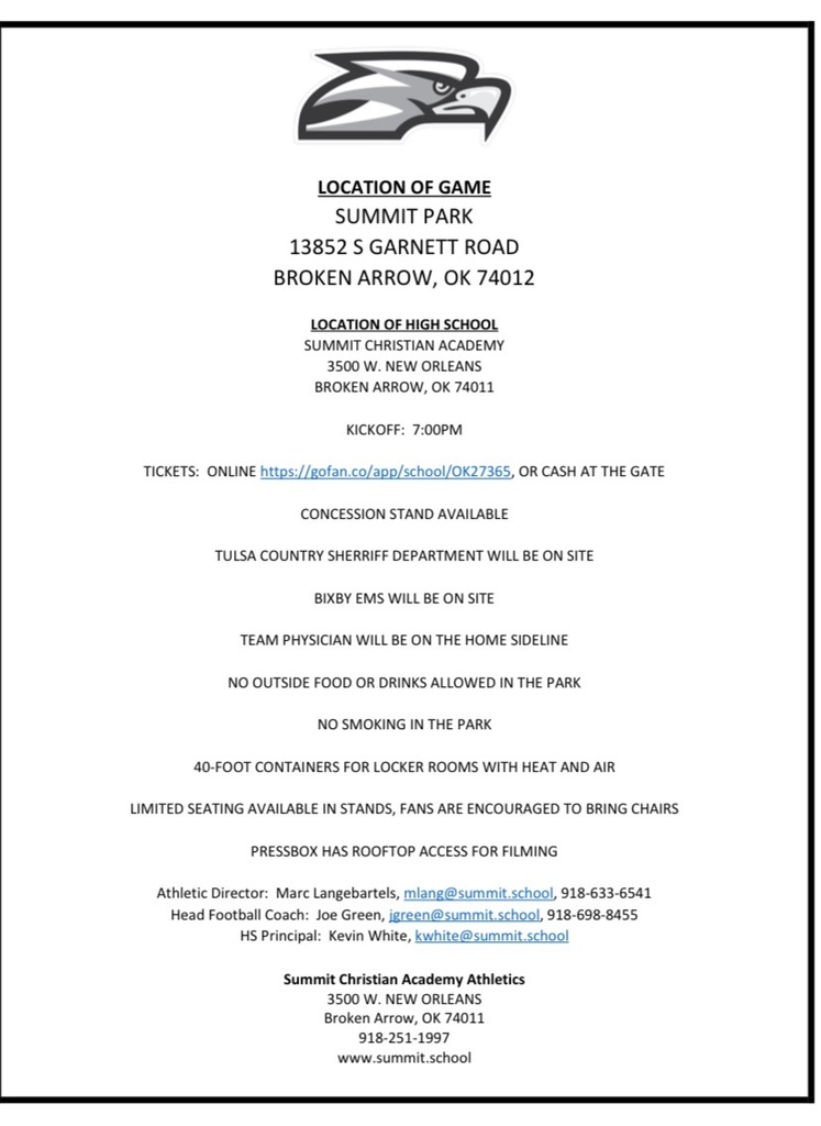 Summit Christian Info