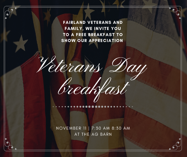 veterans day breakfast 