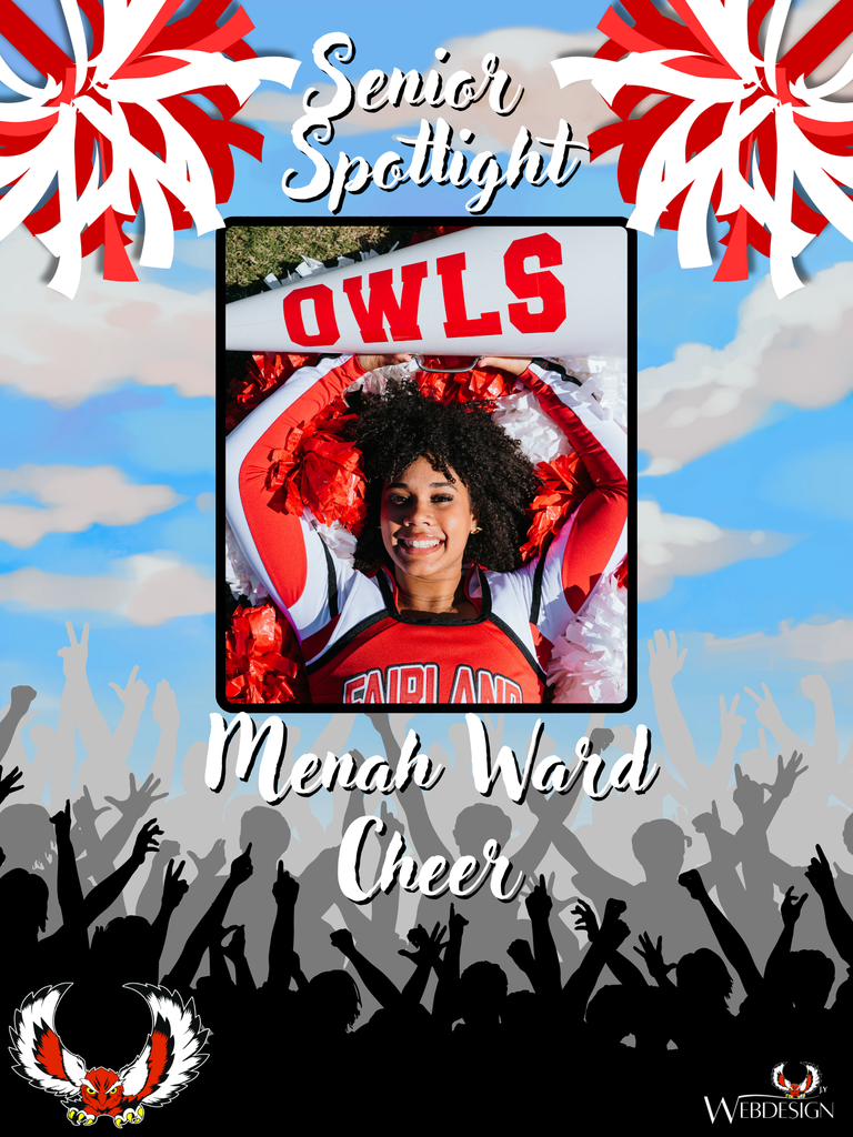 Senior Spotlight Menah Ward!