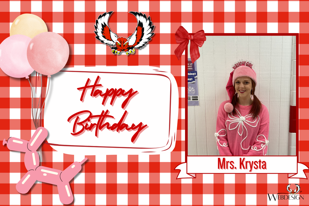 Happy Birthday to Mrs. Krysta Post!