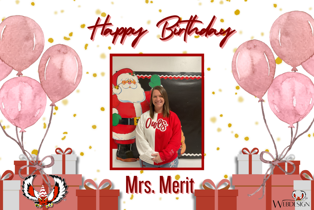 Happy Birthday to Mrs. Merit!