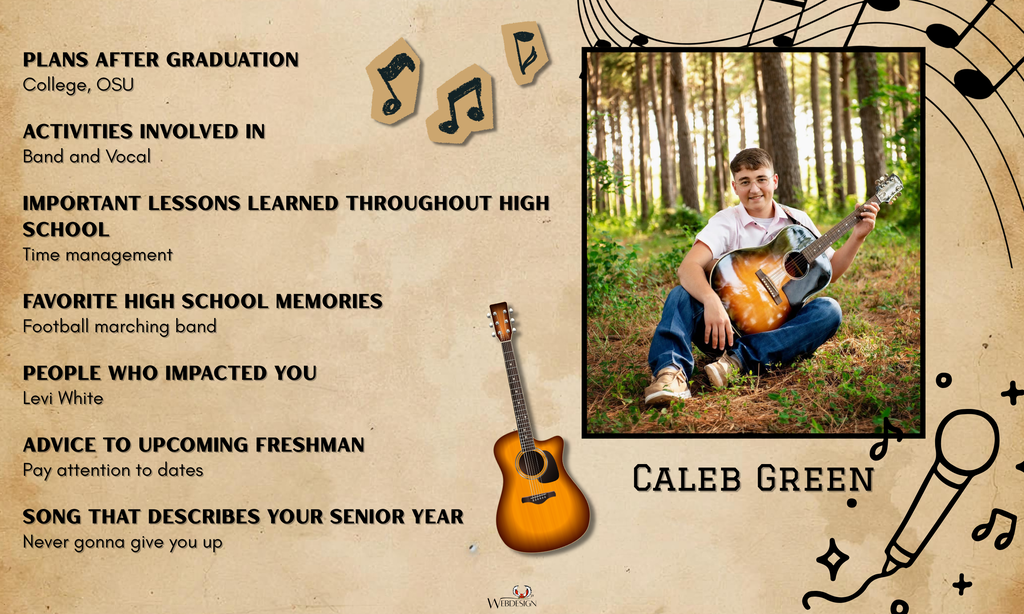 Senior Spotlight: Caleb Green