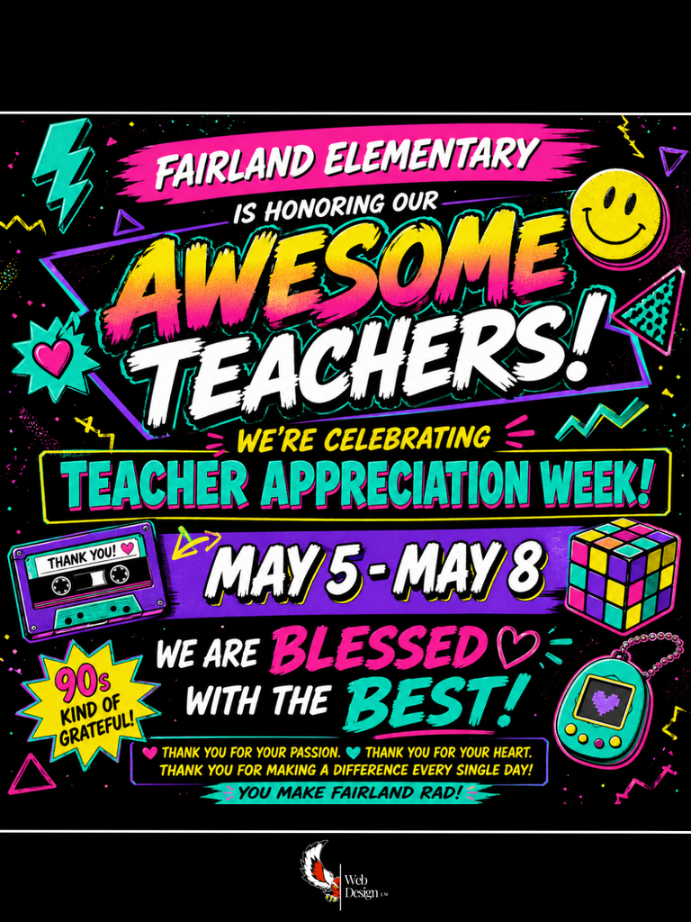 Elementary Teacher Appreciation Week!!