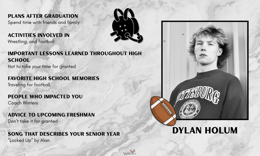 Senior Spotlight: Dylan Holum