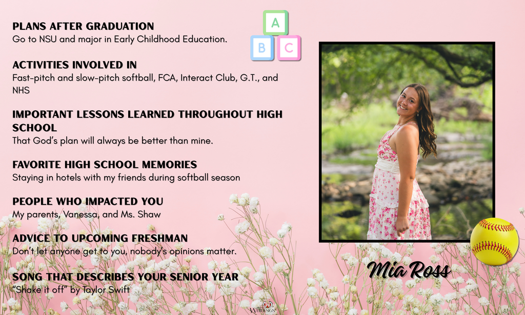 Senior Spotlight: Mia Ross