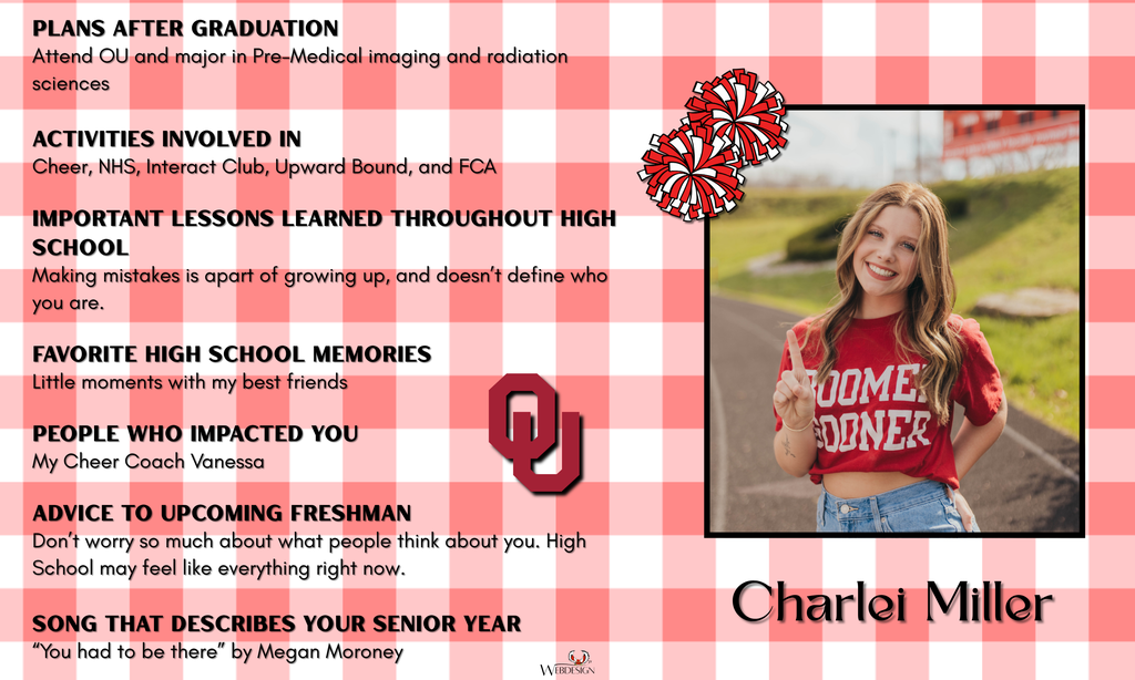 Senior Spotlight: Charlei Miller