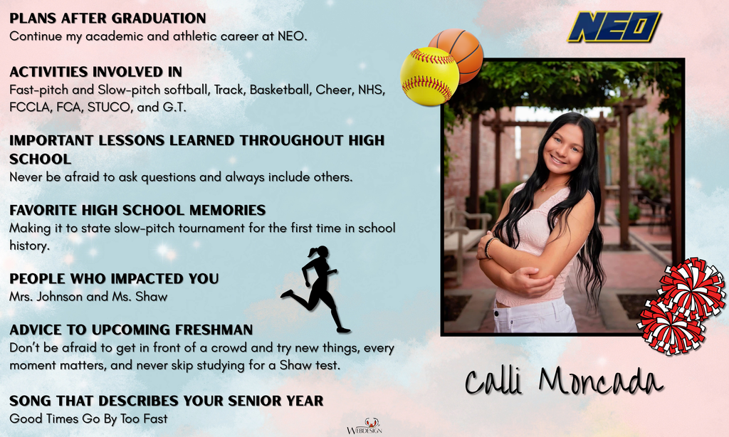 Senior Spotlight: Calli Moncada