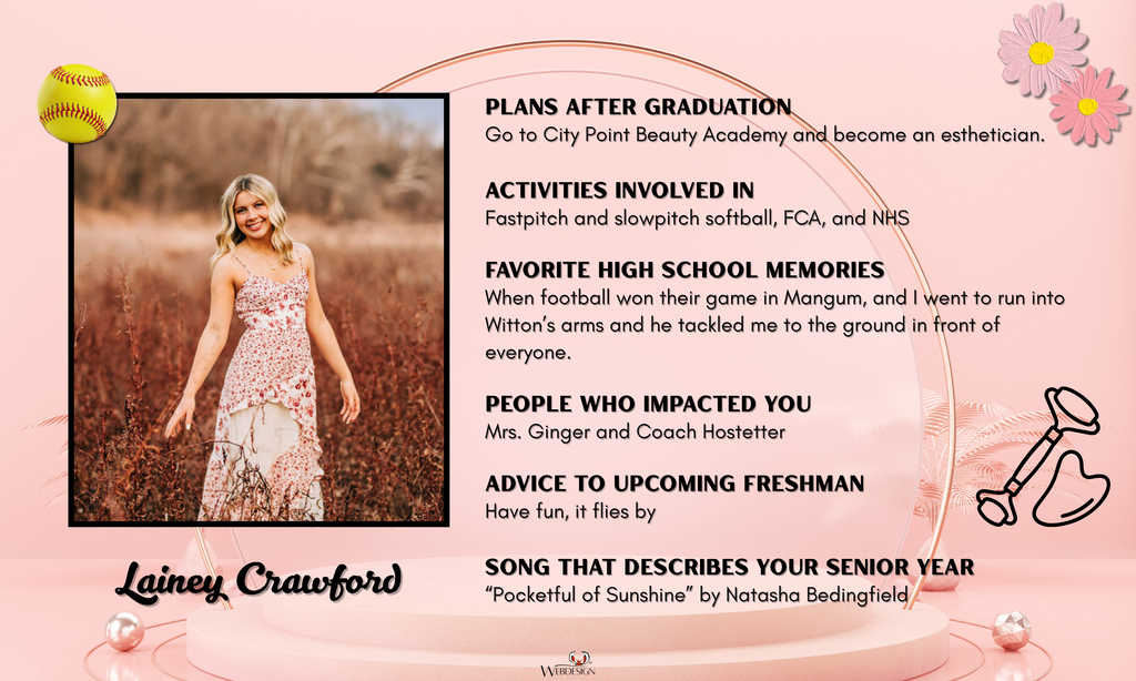 Senior Spotlight: Lainey Crawford