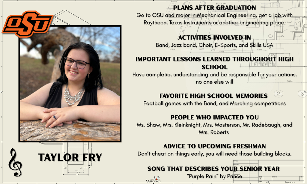 Senior Spotlight: Taylor Fry