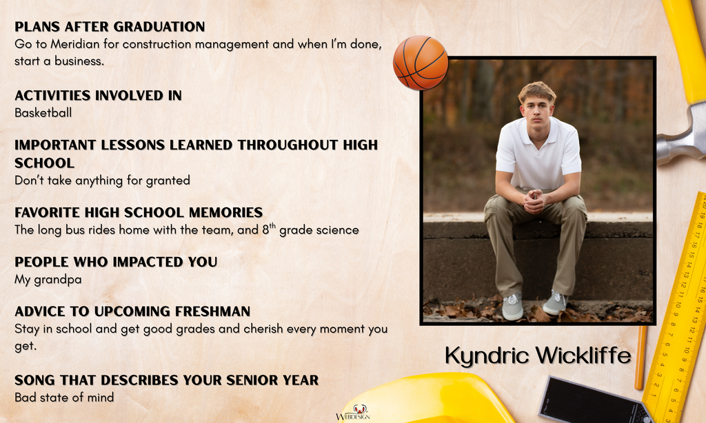 Senior Spotlight: Kyndric Wickliffe