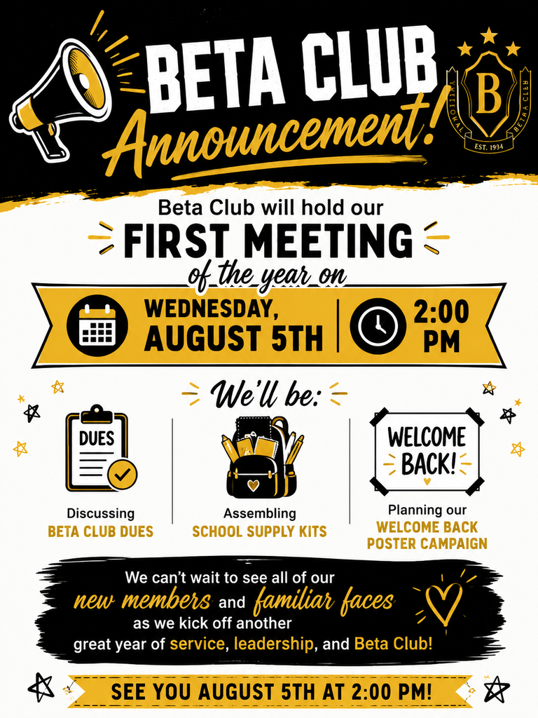 Beta Club Meeting