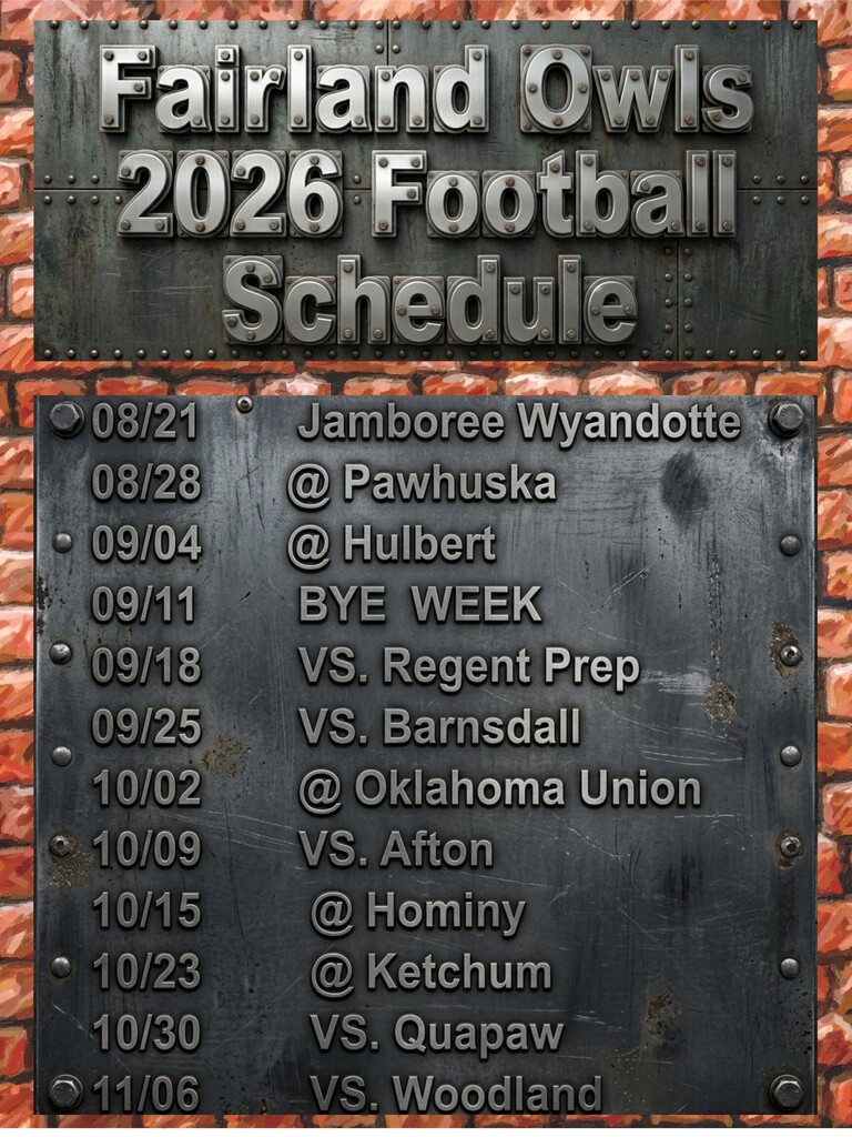 2026-27 HS Football Schedule