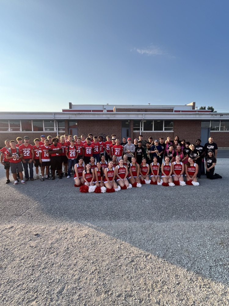 cheer, football and band